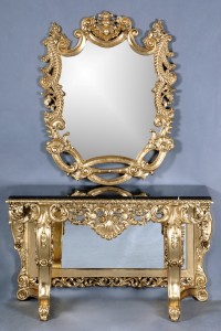 Edinburgh Console Table w. Mirror