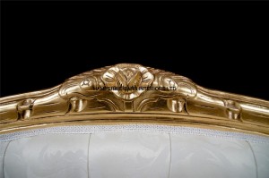 Double-Ended-Gold-Ivory-French-Louis-Ornate-Chaise-Longue-Sofa-Home-Salon